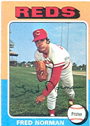1975 Topps Baseball Cards      396     Fred Norman